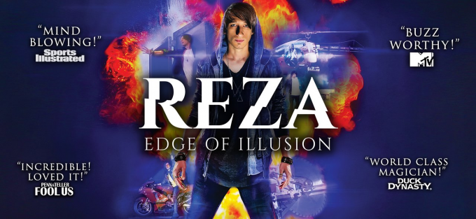 Reza: Edge of Illusion at Moran Theater at Times Union Center