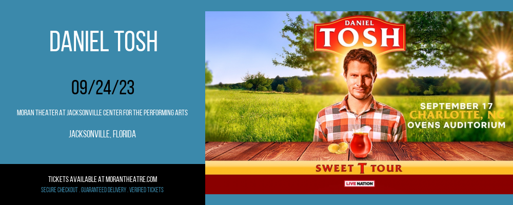 Daniel Tosh at Moran Theater At Jacksonville Center for the Performing Arts