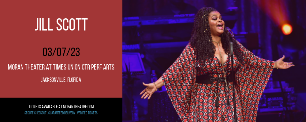 Jill Scott at Moran Theater at Times Union Center