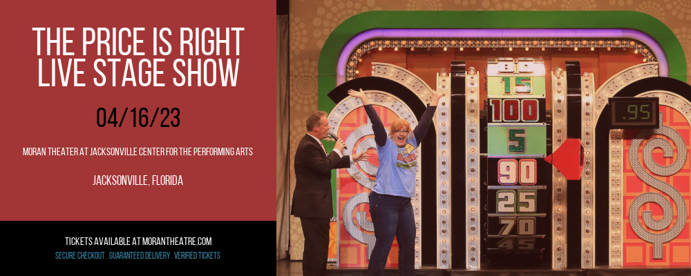 The Price Is Right - Live Stage Show at Moran Theater at Times Union Center