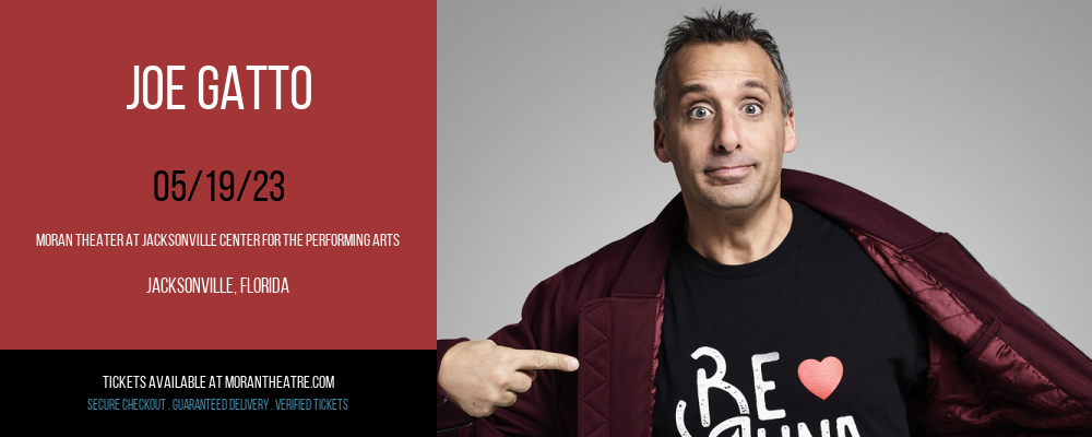 Joe Gatto at Moran Theater at Times Union Center