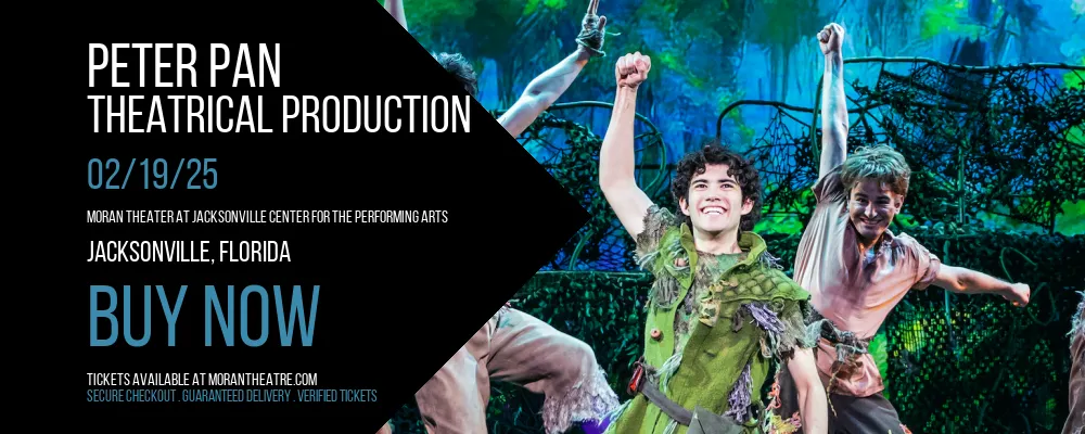 Peter Pan at Moran Theater At Jacksonville Center for the Performing Arts