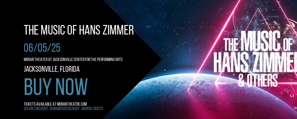 The Music of Hans Zimmer at Moran Theater At Jacksonville Center for the Performing Arts